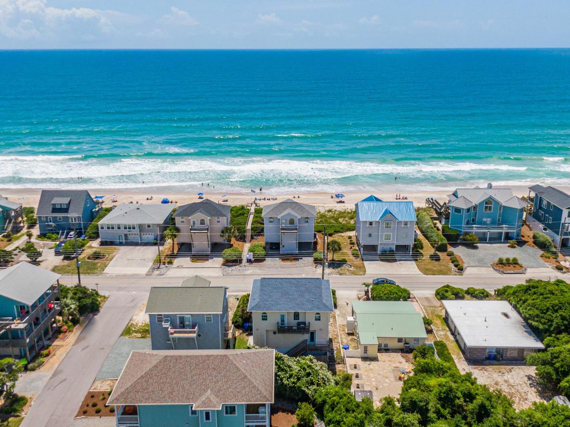 Perfectly Tangy Villa Surf City Exterior photo